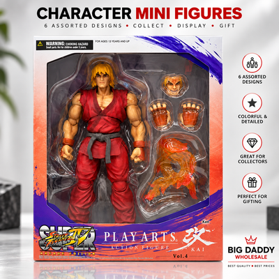 Super Street Fighter IV Ken Masters 25cm Action Figure Vol. 4