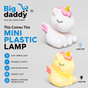 Unicorn Mini plastic lamp -  Pack of 6 (Net price - 58)