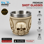 3pcs - mini Skulll Glass D net price 99