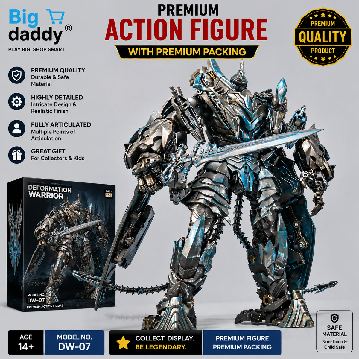 BAIWEI TW-1104 Sky Beast Mech Robot (2-in-1 Aerial Creature Mode)