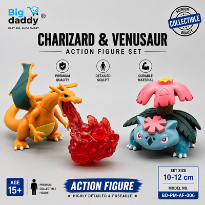 set of 2 Pokimon Figures