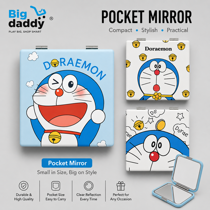 Doremon Pocket mirror ( Pack of 3 )