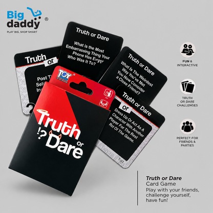 Truth & dare playing cards Pack of 3 (eff price 45 )