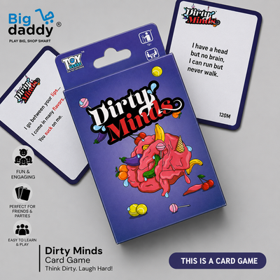 New "Dirty Minds" Cards Pack of 3 (eff price 45 )