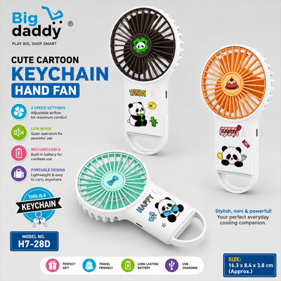 Mini panda usb hand fan Pack of 2(  Net price - 105 )