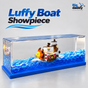 Luffy Ship In Blue Water Showepeice