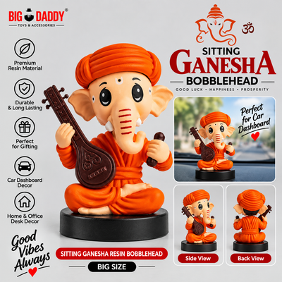 New Sitting Ganesha bobble head