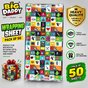 Mycraft  Design Hot selling Wraping sheet Pack of 50