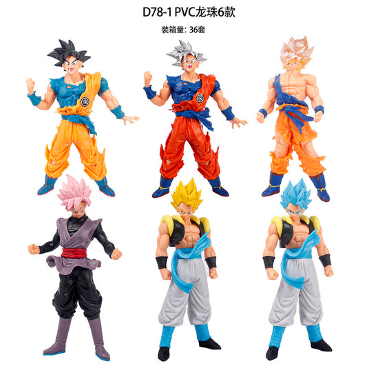 set of 6 dbz figures set B