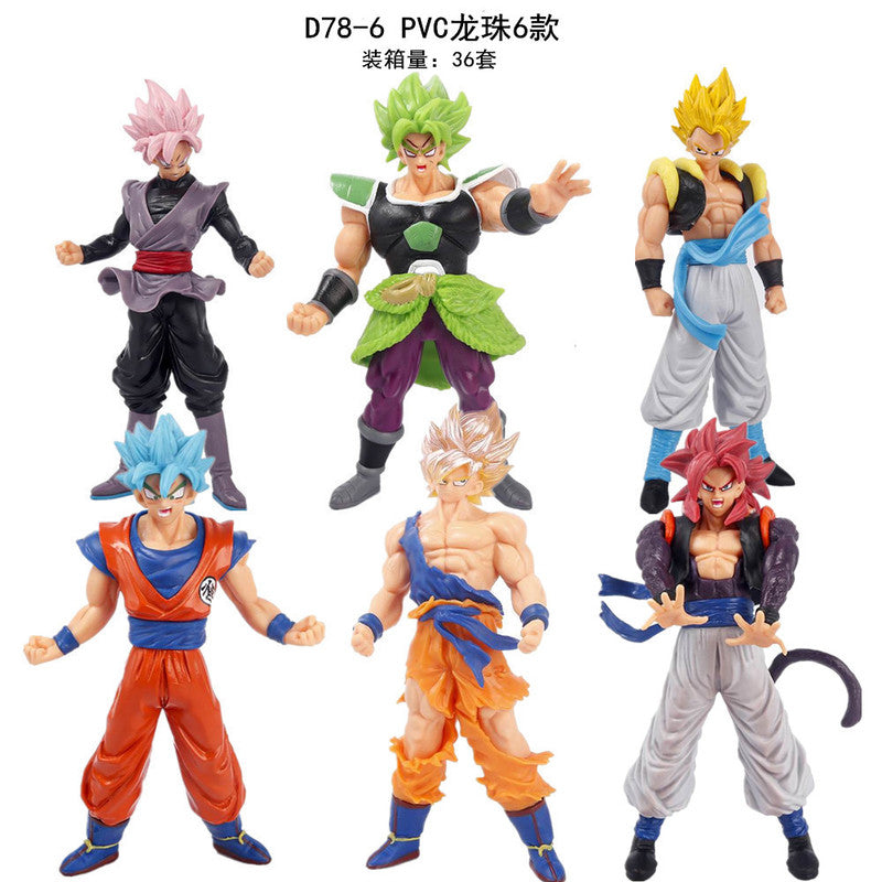 set of 6 dbz figures set A