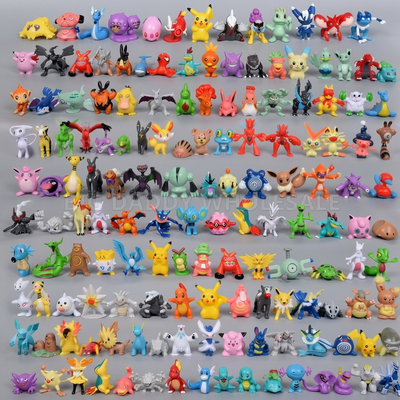 POKI 144 PC SET CHIBY FIGURES