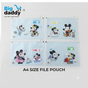 Micky A4 Size file pouch  Pack of 12 ( Net price - 21 )
