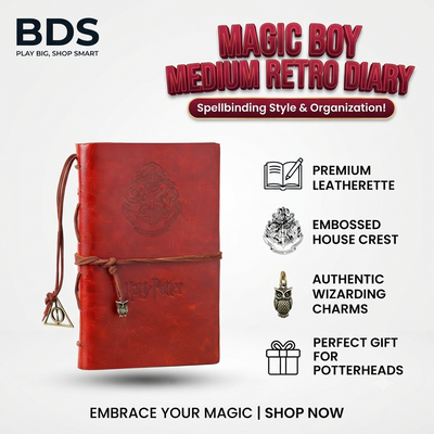 Hari Magic boy Jumbo size Retro journal Diary VD58