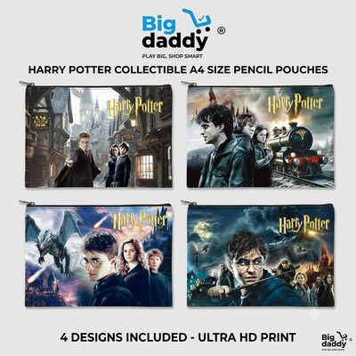 Hp magic boy printed A4 Size file pouch  Pack of 12 ( Net price - 22 )