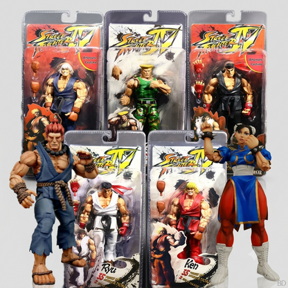 1pcs- NCA -KO Street Fighter Random action figure