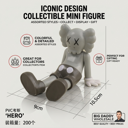 Kaws Figure Feet, Hands & Arms Rotate