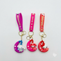 3pcs - Kuromi Moon Rubber keychain (eff price 35)