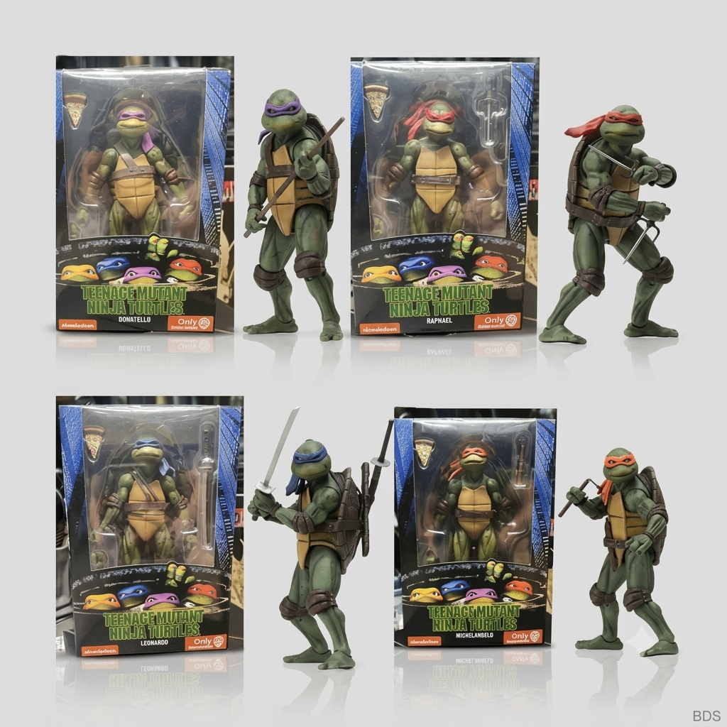 4pcs Set - NCA -KO Ninja turtule (eff price 729/pc)
