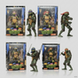 4pcs Set - NCA -KO Ninja turtule (eff price 729/pc)