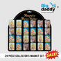 Pack of 24 Lord Hanuman Rectangular Big Size Glass Magnet Sheet (eff price 38 )