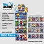Superhero pop hanger cards Pack of 36