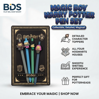 3pack -  Cute magic boy character  pens set of 4 ( Net price - 94 )