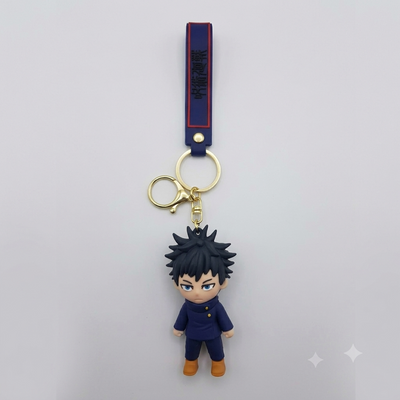 Megumi Fushiguro Jujutsu Kaisen rubber keychain pack of 3 (eff price 35)