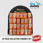 Pack of 24 Lord Ram Rectangular Big Size Glass Magnet Sheet (eff price 38 )