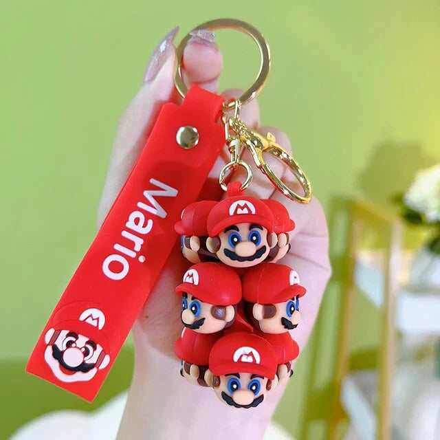 Mario  bunch keychain