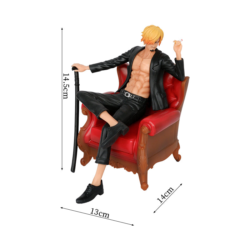 Sanji Sitting on sofa