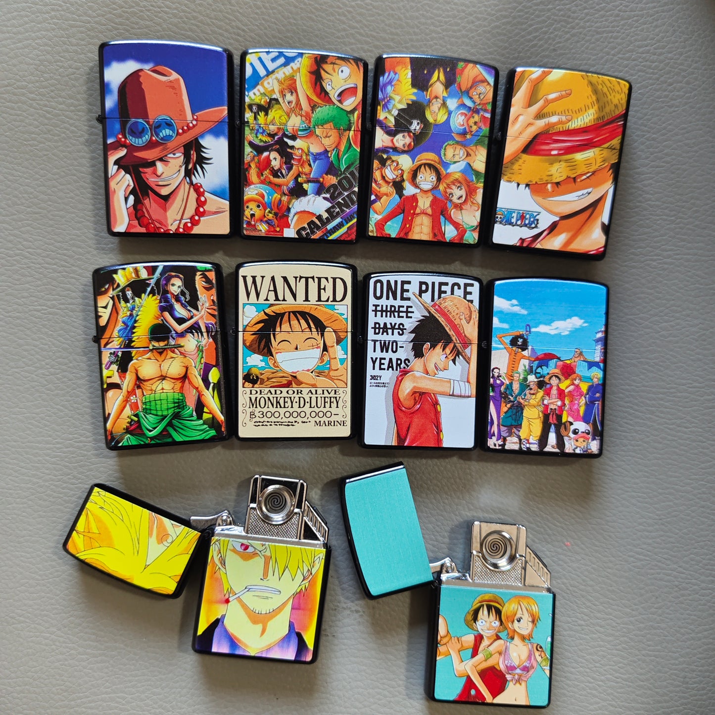 24 pcs - One peice Charging Lighter Net price @179 (can be mixed with Natuto and Superhero same style lighters on request)