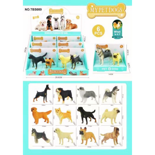 6 Sets - Cute doggie 2 pcs in one set (net price of a et is 185)