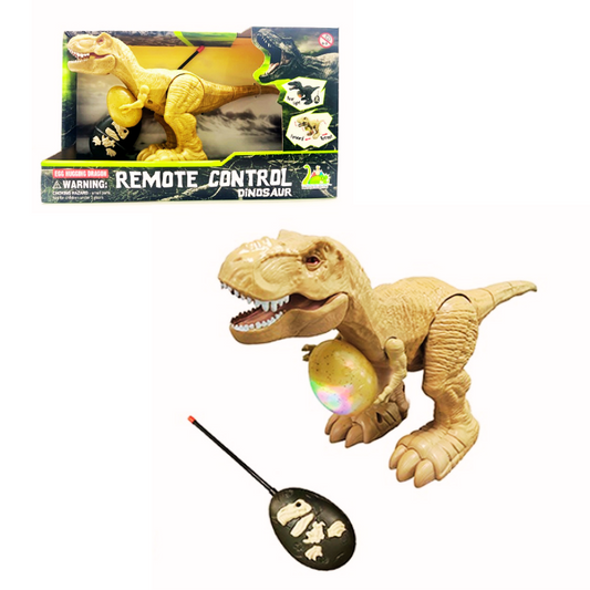 Dinasaur with egg with remote