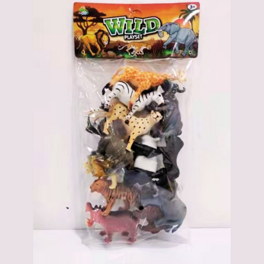 Wild Animals in Packet of 12 ( net price 49)