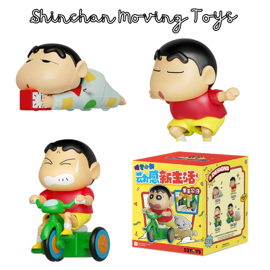 Set of 3 Shinychan Moving Toys with box - Per pc cost 210 (check Video)