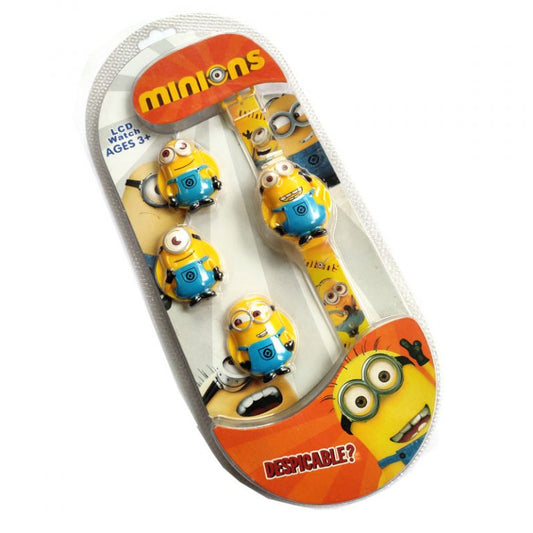 6 pcs - Minion Watch with three top dial design  NET PRICE 109 ?