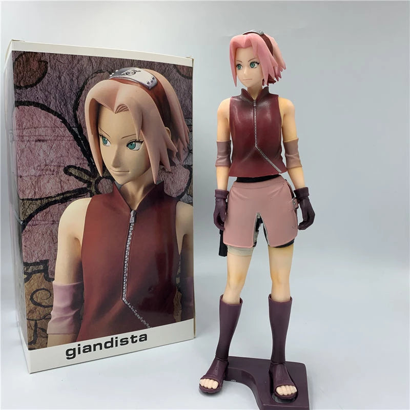 Standing Sakura Haruno 27cm with Round Base demon slayer Action figures