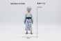 50pcs-17.5 cm Gojo Satoru kid in a traditional blue and white yukata kimono Net price 120