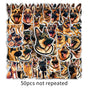 german sheperd- 2 X 50 pc Sticker packets Net price 70