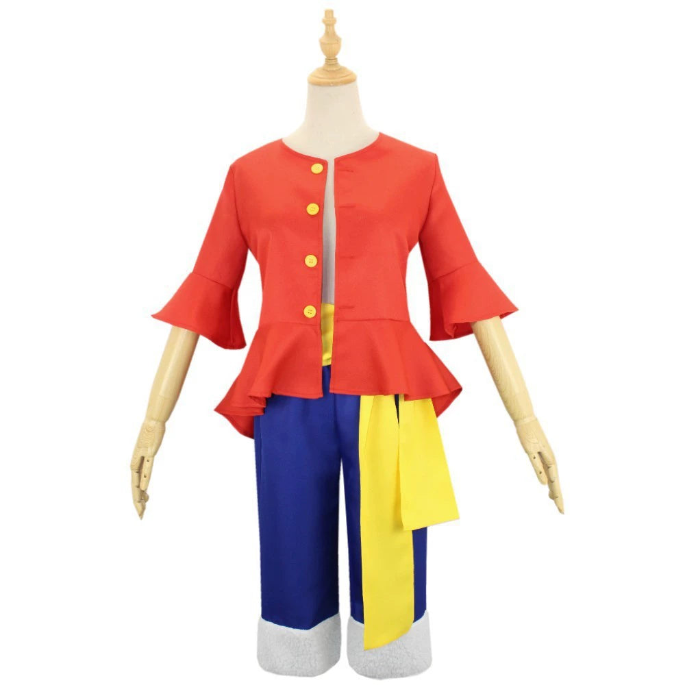 Red luffy costume