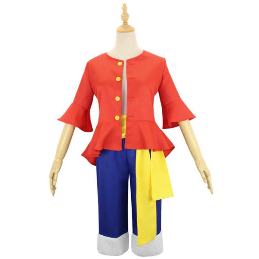 Red luffy costume