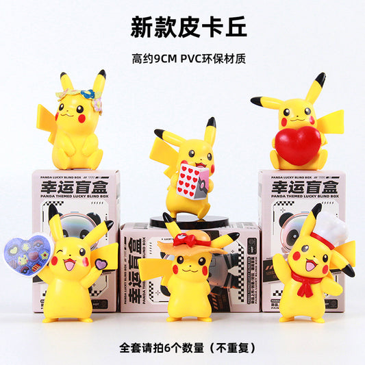 Pikachu Heart Figure set