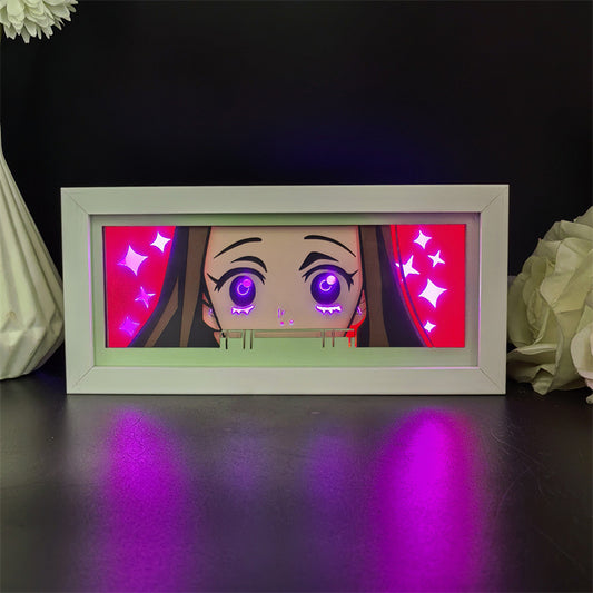 Nejuka 3d rectanguar Lamp