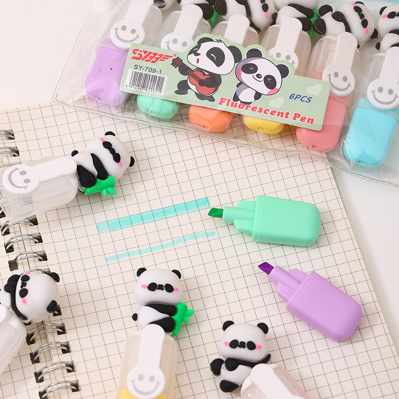 Set of 3 Panda Highlighter  (eff price 78)