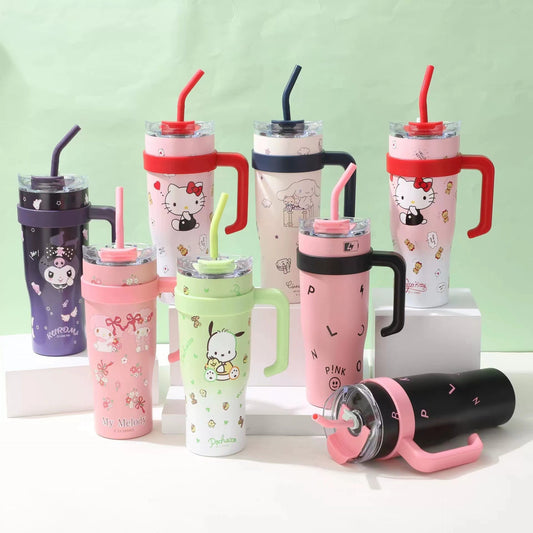 1200ml Cartoon Stanley Style cup