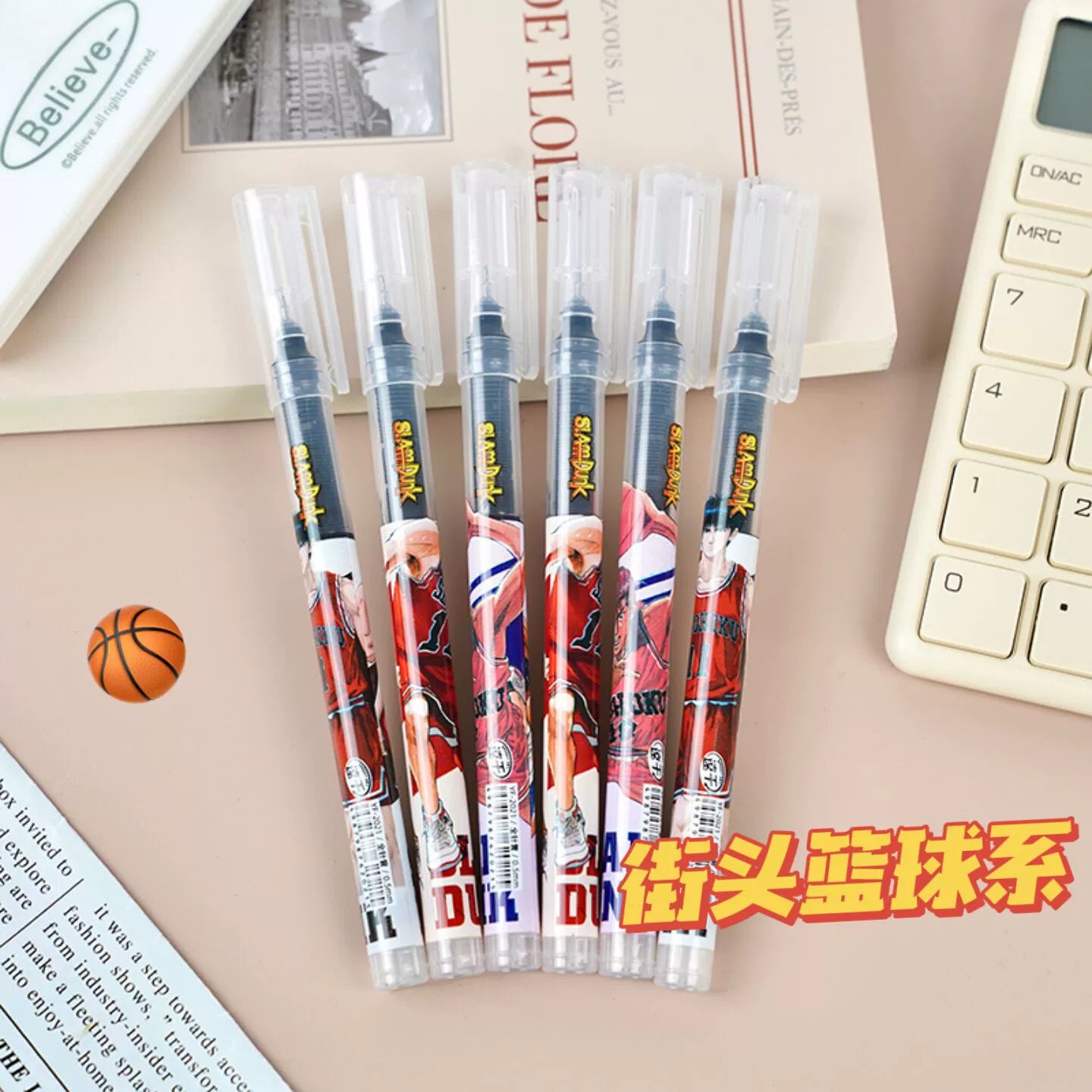 50 pcs - New Cartoon Roller Pens  (net price 7)