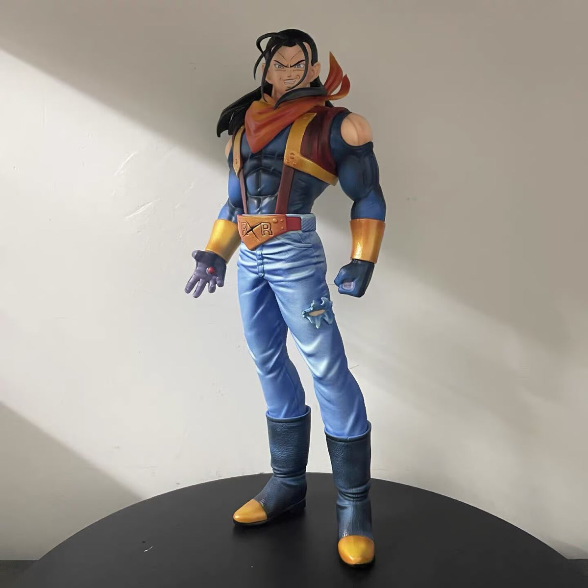 dbz GT Super Android 17 32cm Anime Statue Figure Collectible