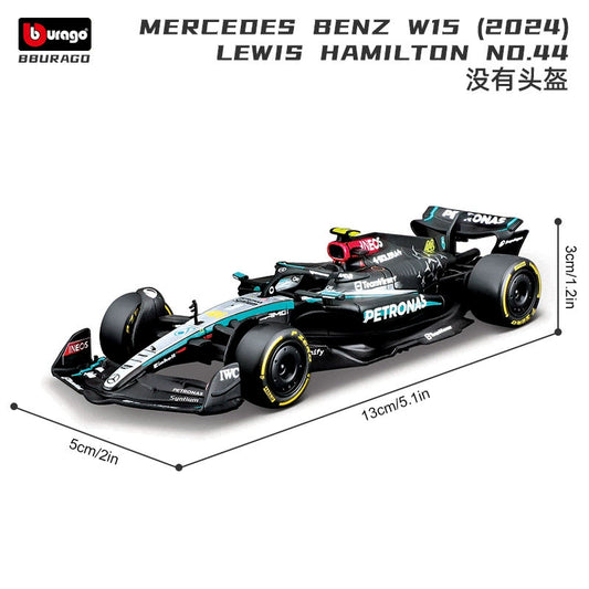 MERC -LEWIS 2024 1:43 Bu-rago Diecast car