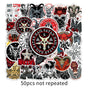 Satan- 2 X 50 pc Sticker packets Net price 70