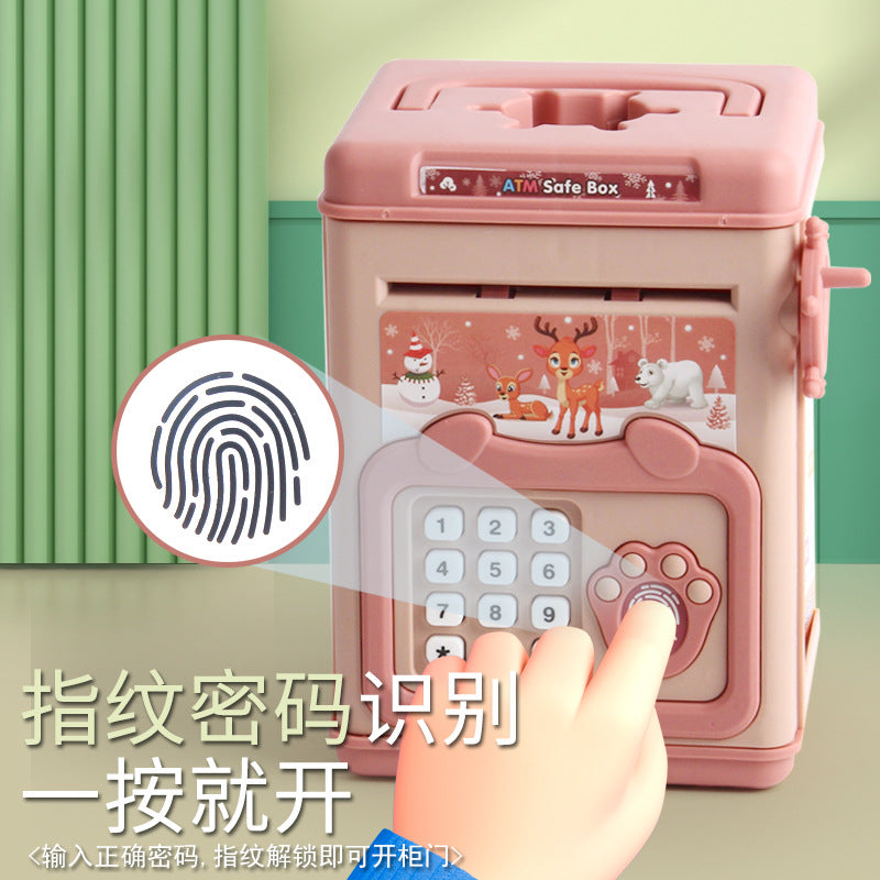 Fingerprint Money Bank(check video)